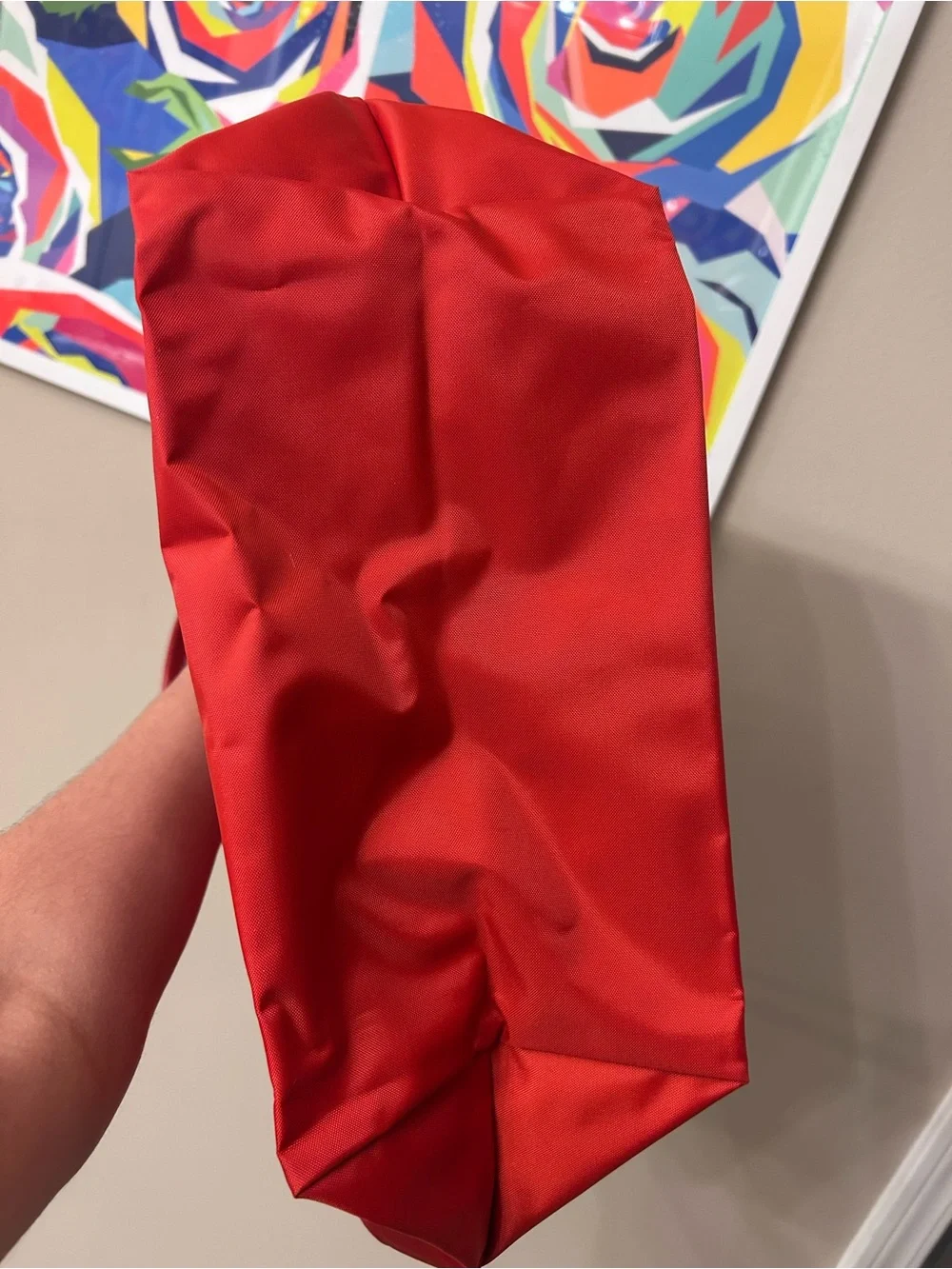 Longchamp Le Pliage Medium - Color Tomato - Picture 6 of 6